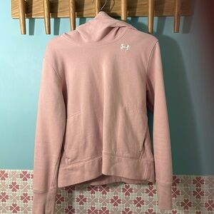 Light pink under armor sweatshirt